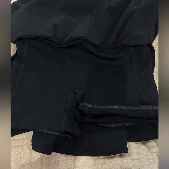 NWOT SPANX Get Moving Black Quick Dry Four-Way Stretch Skirt Skort Size Small S - Picture 6 of 9